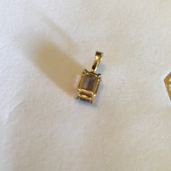 Rare Diaspora (Csarite) & 10k Gold Pendant w/ COA - Picture 6 of 8